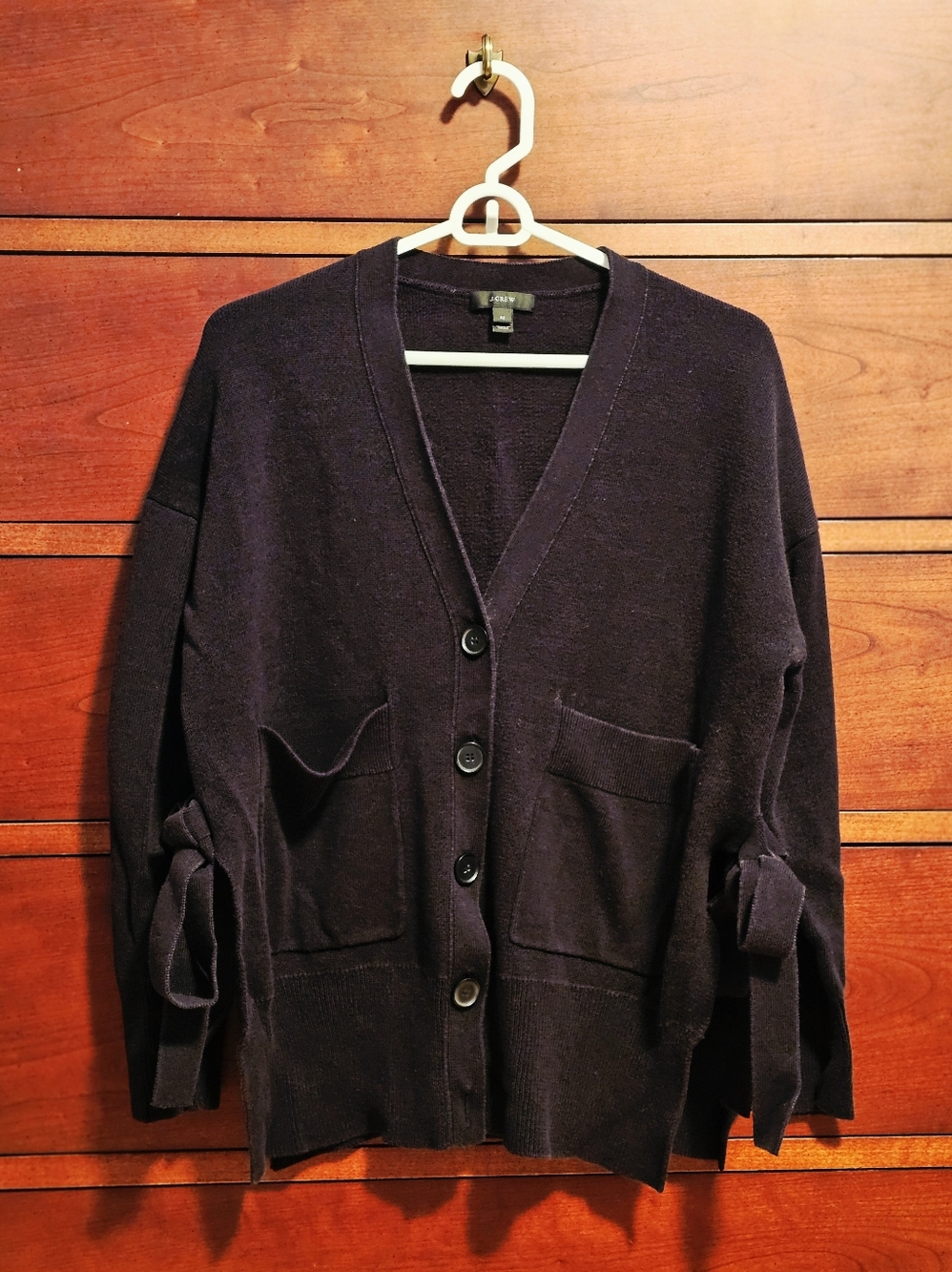 J. Crew Women's Slouchy Cardigan with Side Ties